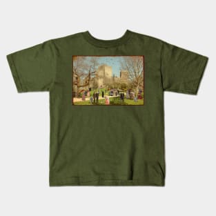 Sunday Afternoon at the Castle of Guimarães Kids T-Shirt